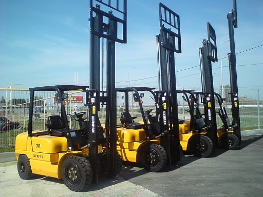 Cho thuê xe nâng tại Long An