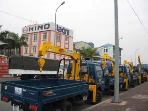 Cho thuê xe cẩu giá rẻ tại Quận 1