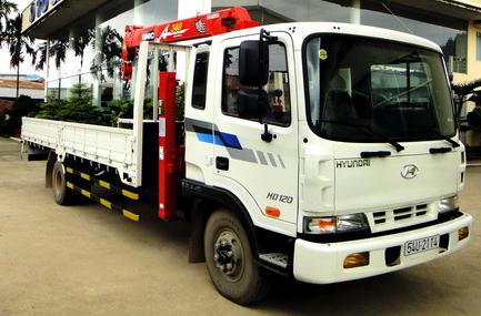 Cho thuê xe cẩu giá rẻ tại Quận 1