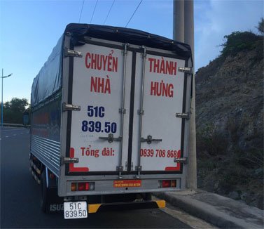 Cho thuê xe tải tháng 1,9t tại Quận 1